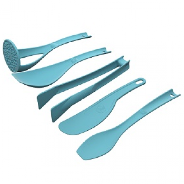 Set de Utensilios de Uso General Aqua