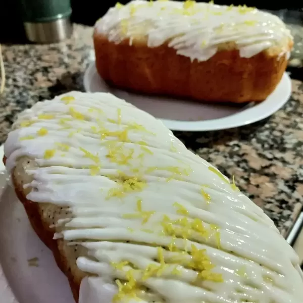 Budín de Limón y Amapolas