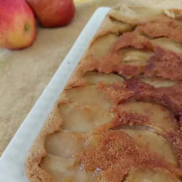 Invertida De Manzanas Saludable