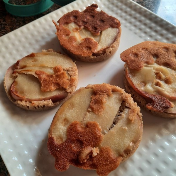 Mini Invertidas De Manzana