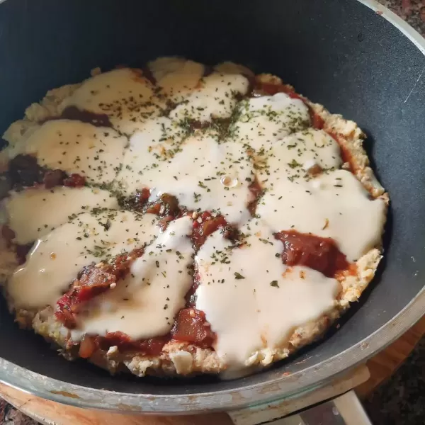 Pizza de Coliflor / Arroz de Coliflor