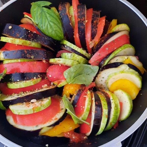 Ratatouille En Sartén