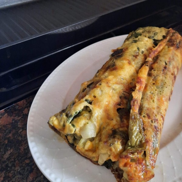 Rols de Queso y Acelga