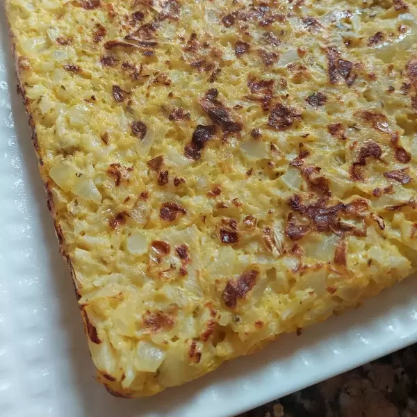 Tortilla de Coliflor